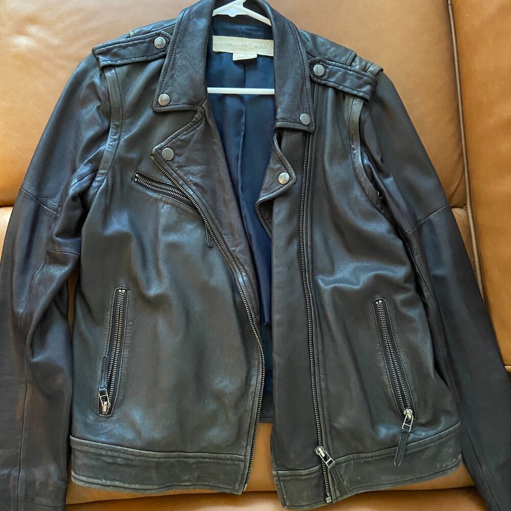 Treasure & Bond Authentic Leather Jacket